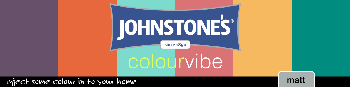 Johnstone's Colour Vibe Paints - Inject some colour into your home